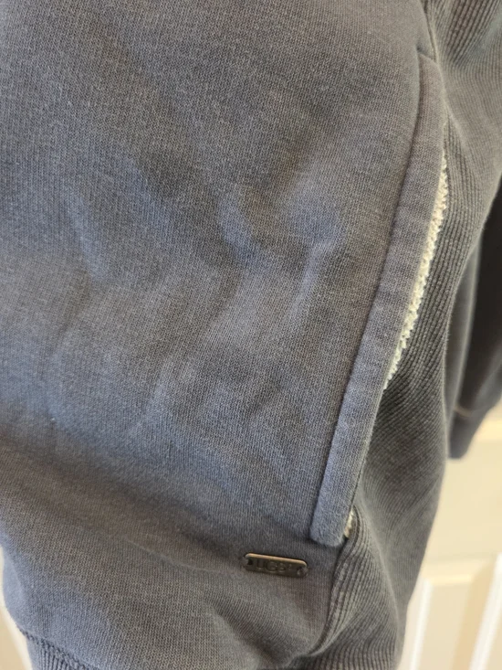 UGG Men's Slate Blue Full-Zip Hoodie - Picture 7 of 9